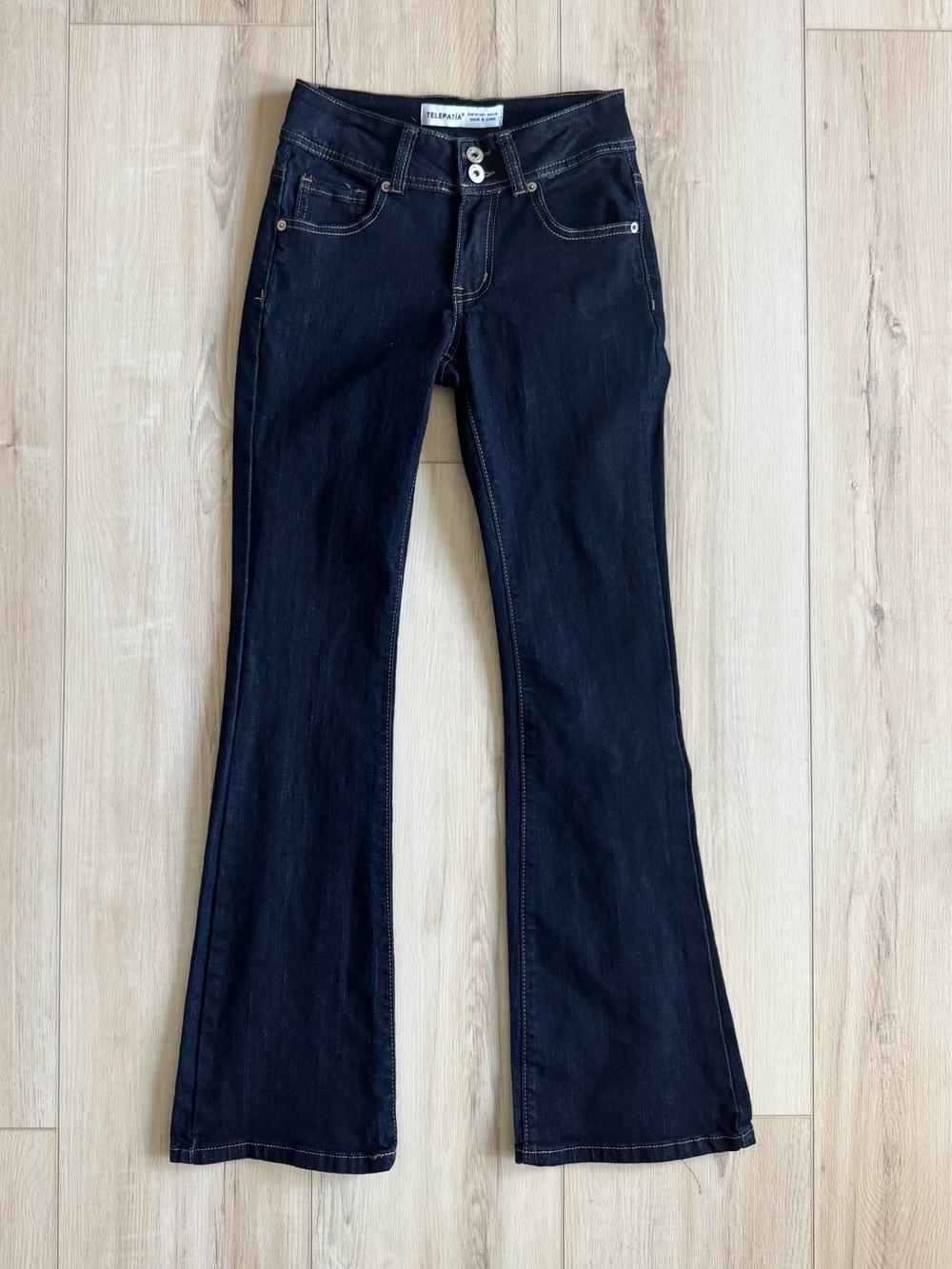 Dark Indigo Women's Flare Jeans by Billabong
